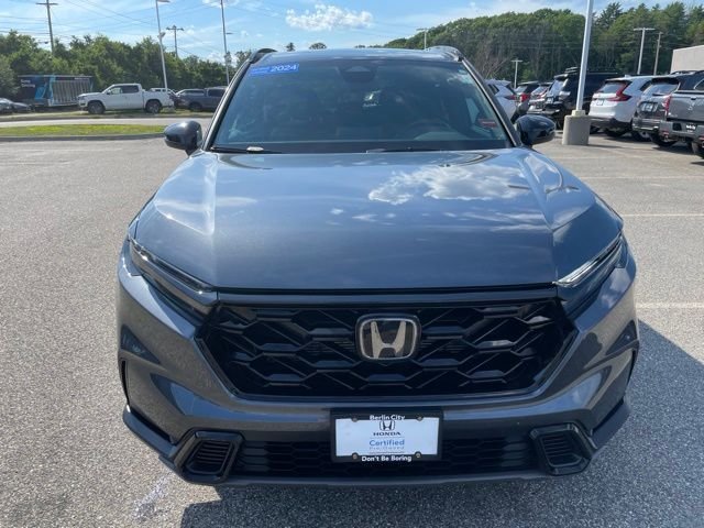 Certified Used 2024 Meteorite Gray Metallic Honda HYBRID AWD SPORT image 2