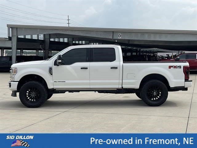 Used 2021 Star White Metallic Tri-Coat Ford Platinum image 19