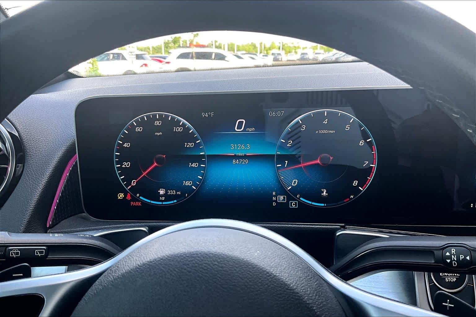 Used 2021 Galaxy Blue Metallic Mercedes-Benz GLB 250 image 23