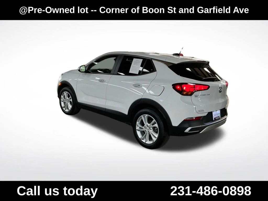 Used 2023 White Buick Preferred image 7