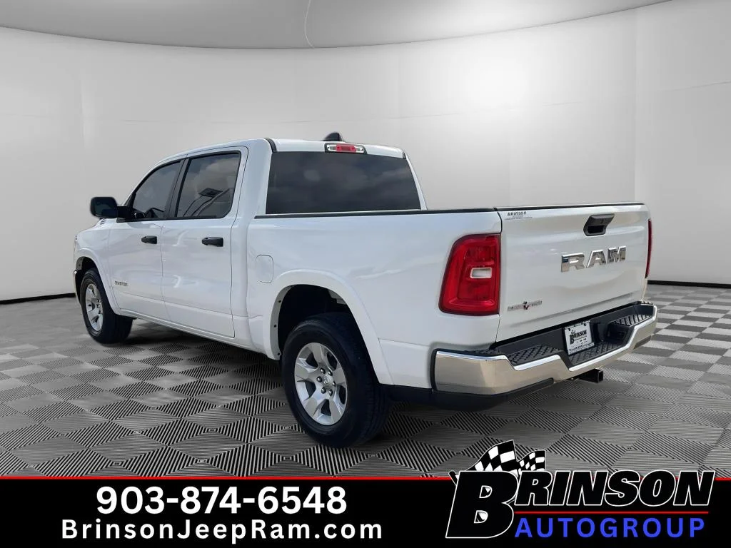 Used 2025 Bright White Clearcoat Ram Lone Star image 4