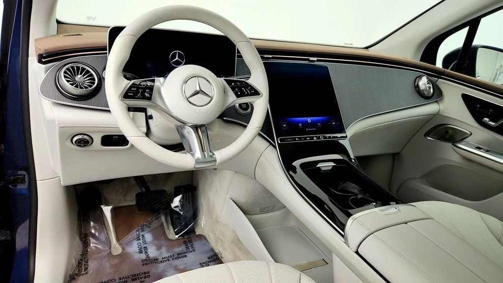 Used 2023 Twilight Blue Metallic Mercedes-Benz EQE 350 4MATIC® SUV, Exclusive w/ 20