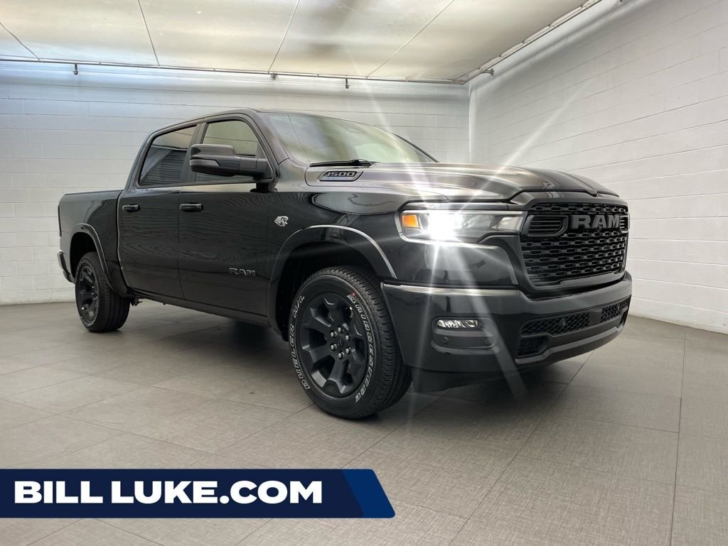 New 2026 Diamond Black Crystal Pearl-Coat Exterior Paint RAM Big Horn/Lone Star image 1