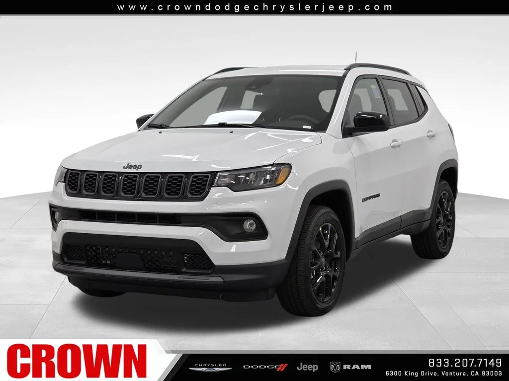 New 2026 Bright White Clearcoat Jeep Latitude image 1