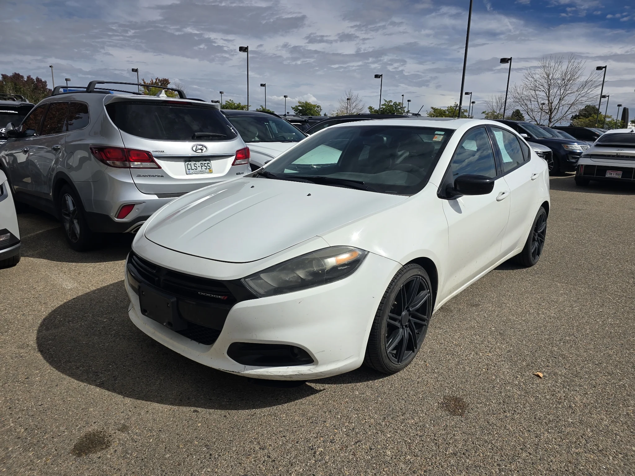Used 2015 Bright White Clearcoat Dodge SXT image 12