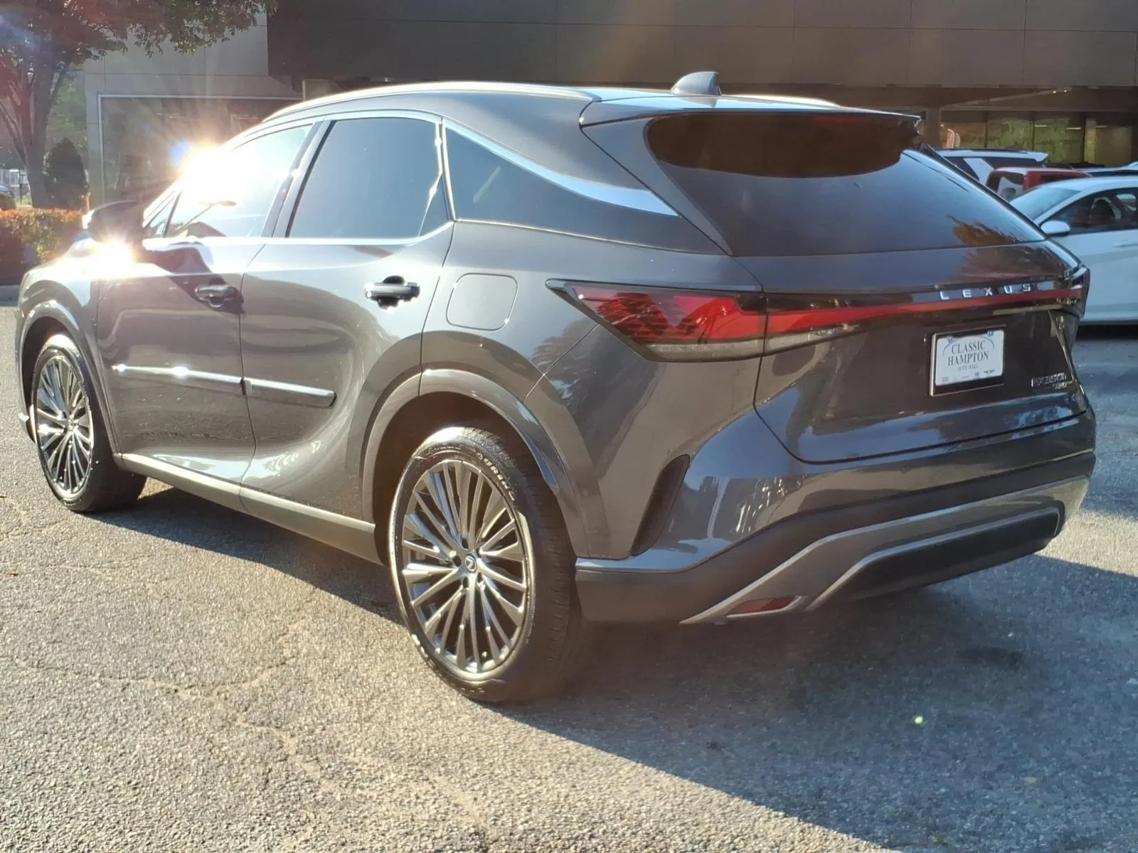 Used 2024 Cloudburst Gray Lexus RX 350h Luxury image 10