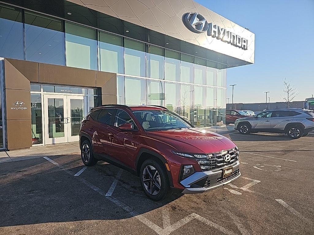 New 2026 Red Hyundai SEL AWD image 7