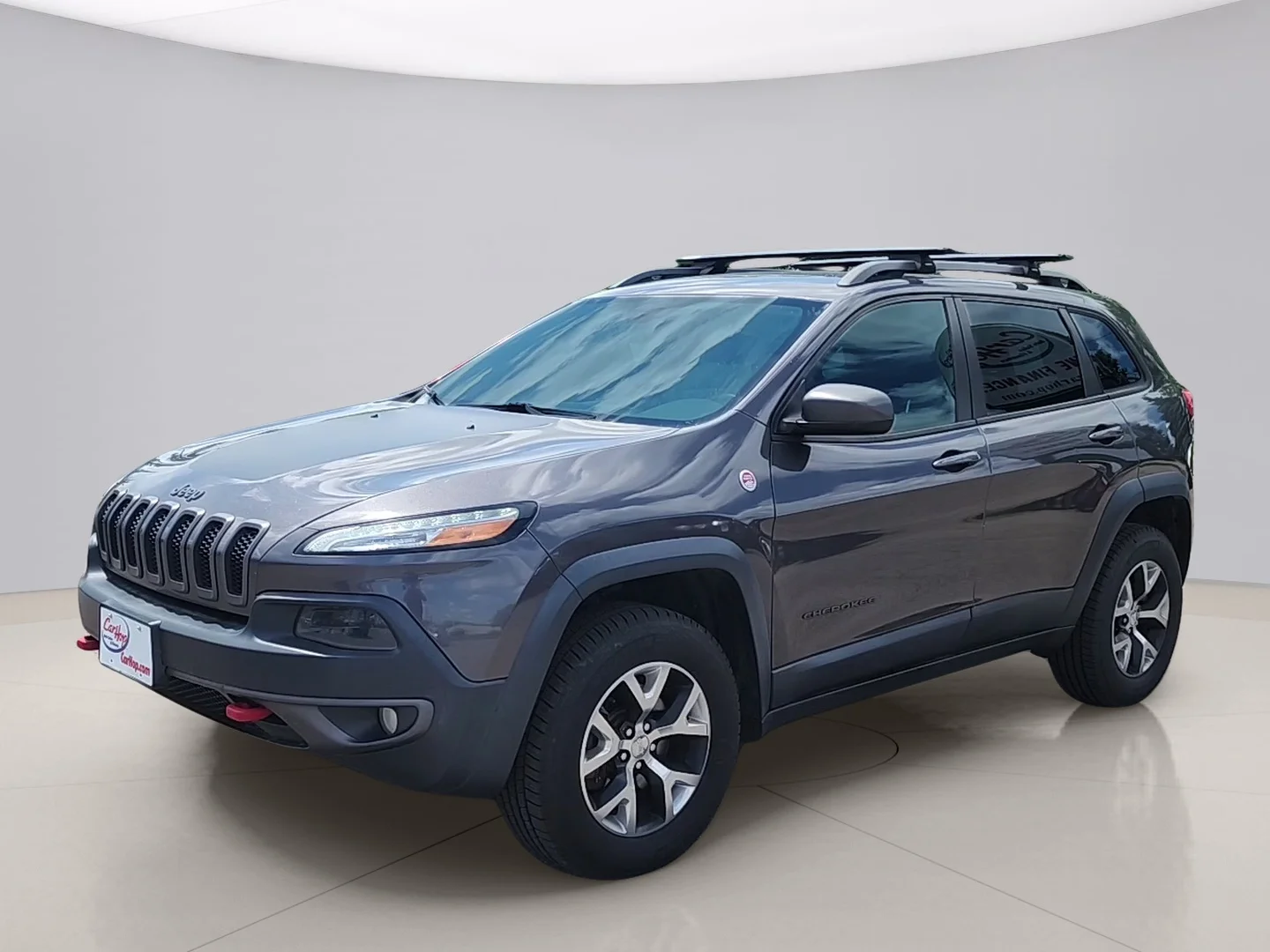 Used 2015 Gray Jeep TRAILHAWK image 1