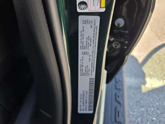 New 2026 Serrano-Green Metallic Exterior Paint RAM Rebel image 20