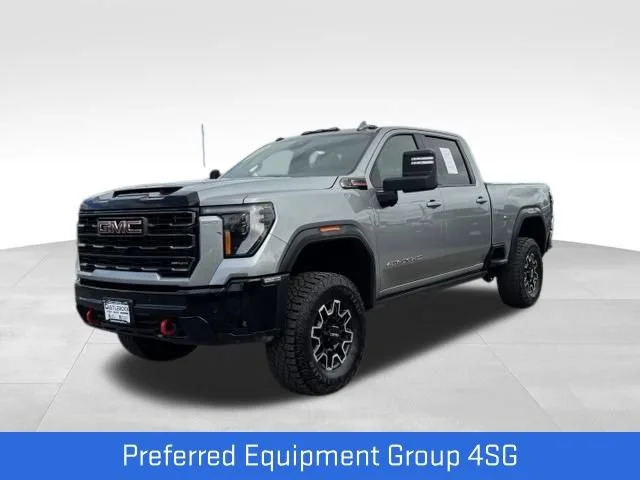 Certified Used 2025 Sterling Metallic GMC AT4X image 1