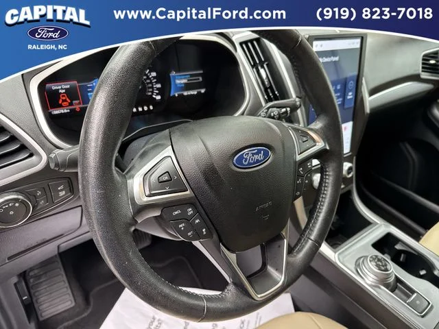 Used 2021 Red Ford SEL image 24
