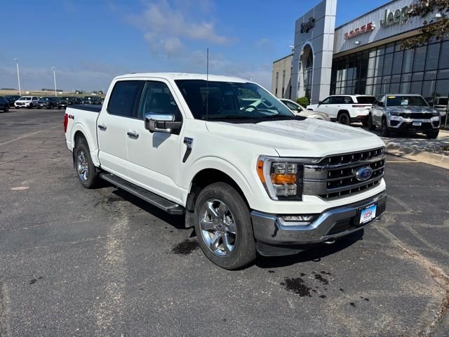Used 2023 White Metallic Ford Lariat image 7