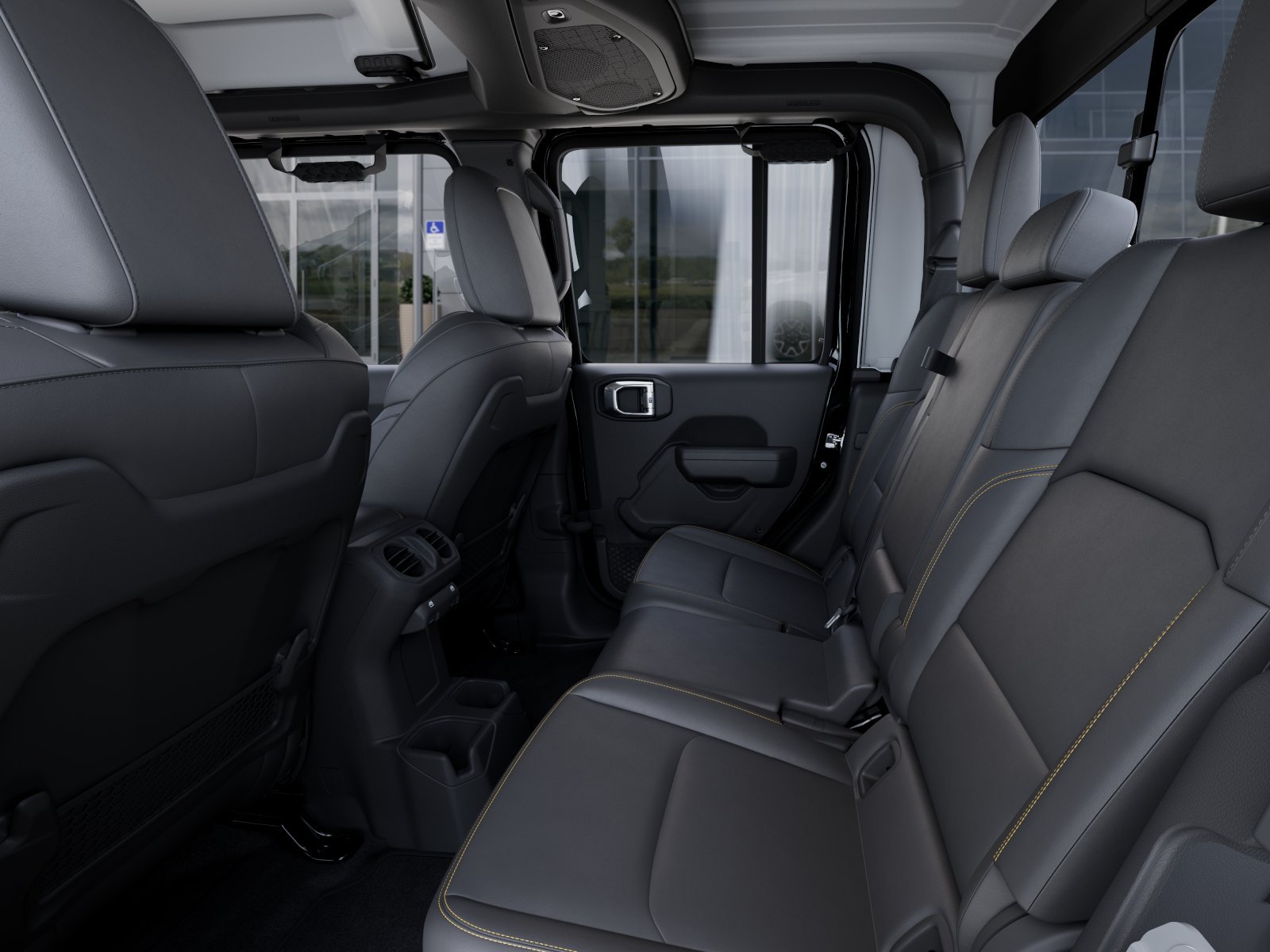 New 2026 Black Clear-Coat Exterior Paint Jeep Sahara image 49