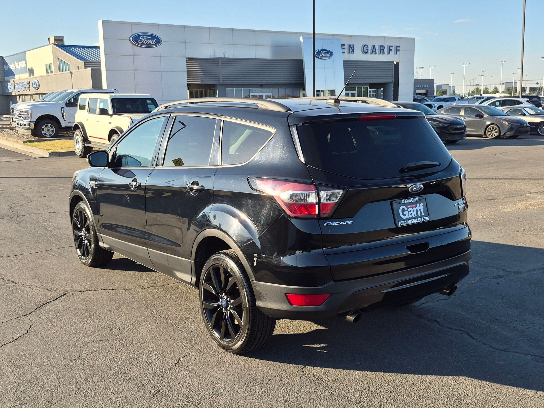 Used 2017 Shadow Black Ford Titanium image 5