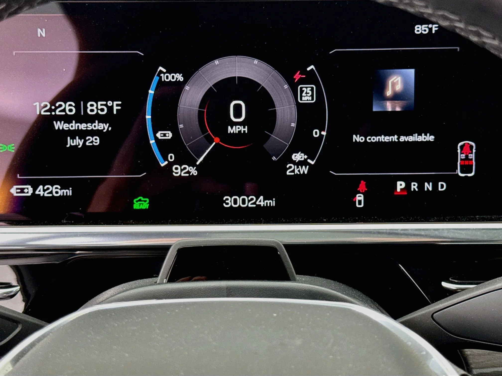 Used 2025 Onyx Black GMC Max Range Denali image 14