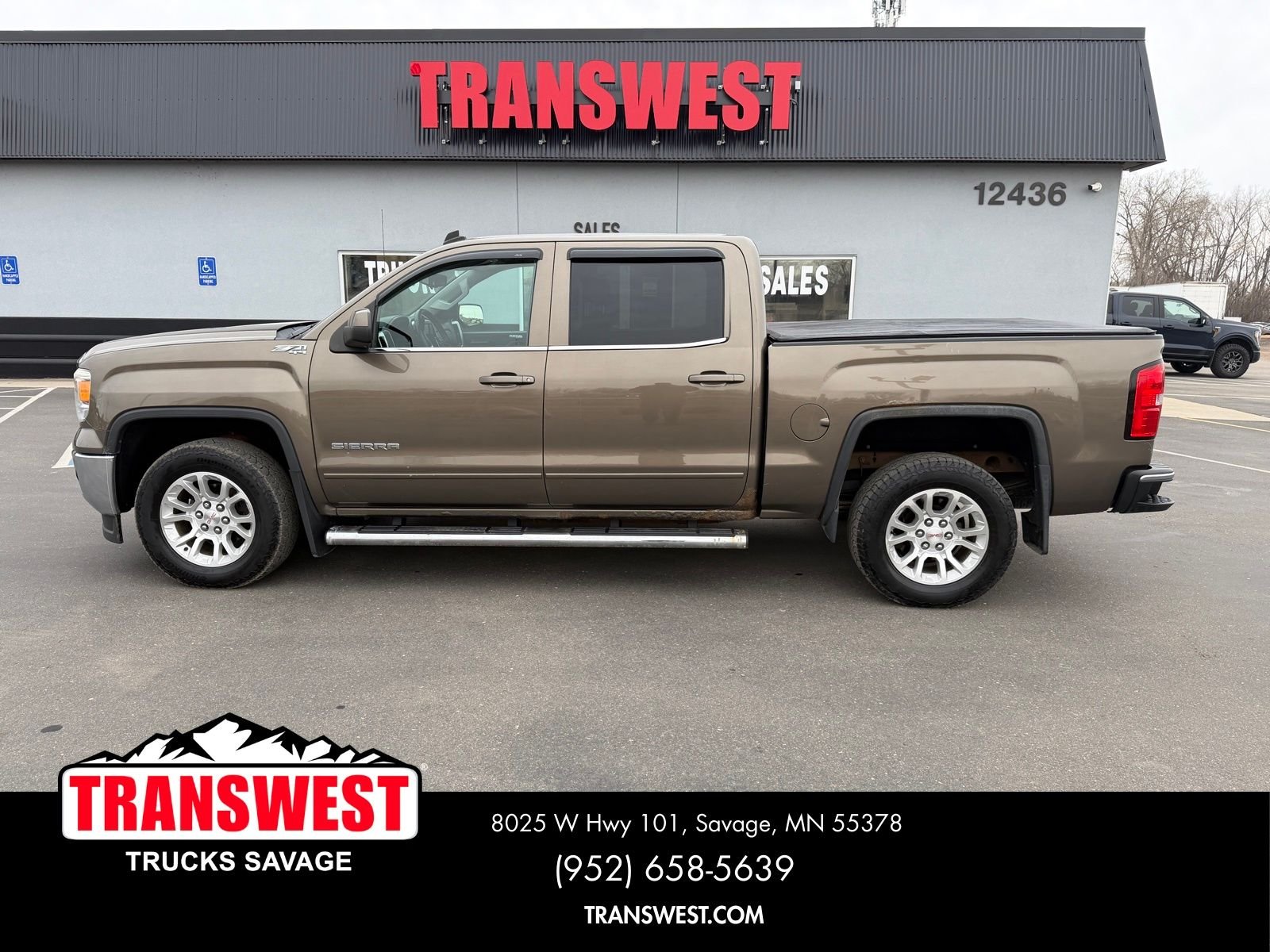Used 2014 GMC Sierra 1500 SLE with VIN 3GTU2UEC4EG371851 for sale in Minneapolis, Minnesota