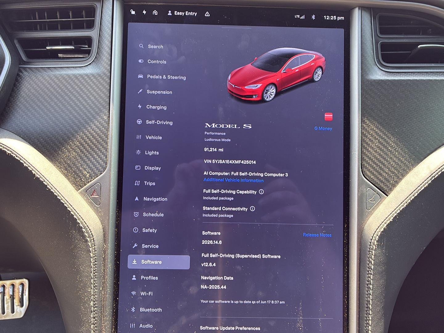 Used 2021 Tesla Model S Performance with VIN 5YJSA1E4XMF425014 for sale in Kansas City
