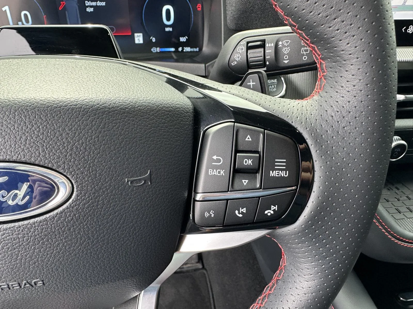 Used 2025 Rapid Red Metallic Tinted Clearcoat Ford ST image 28