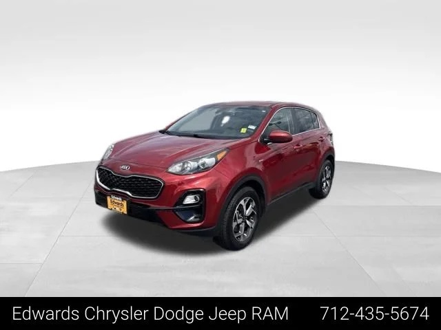 Used 2020 Red Kia LX image 3