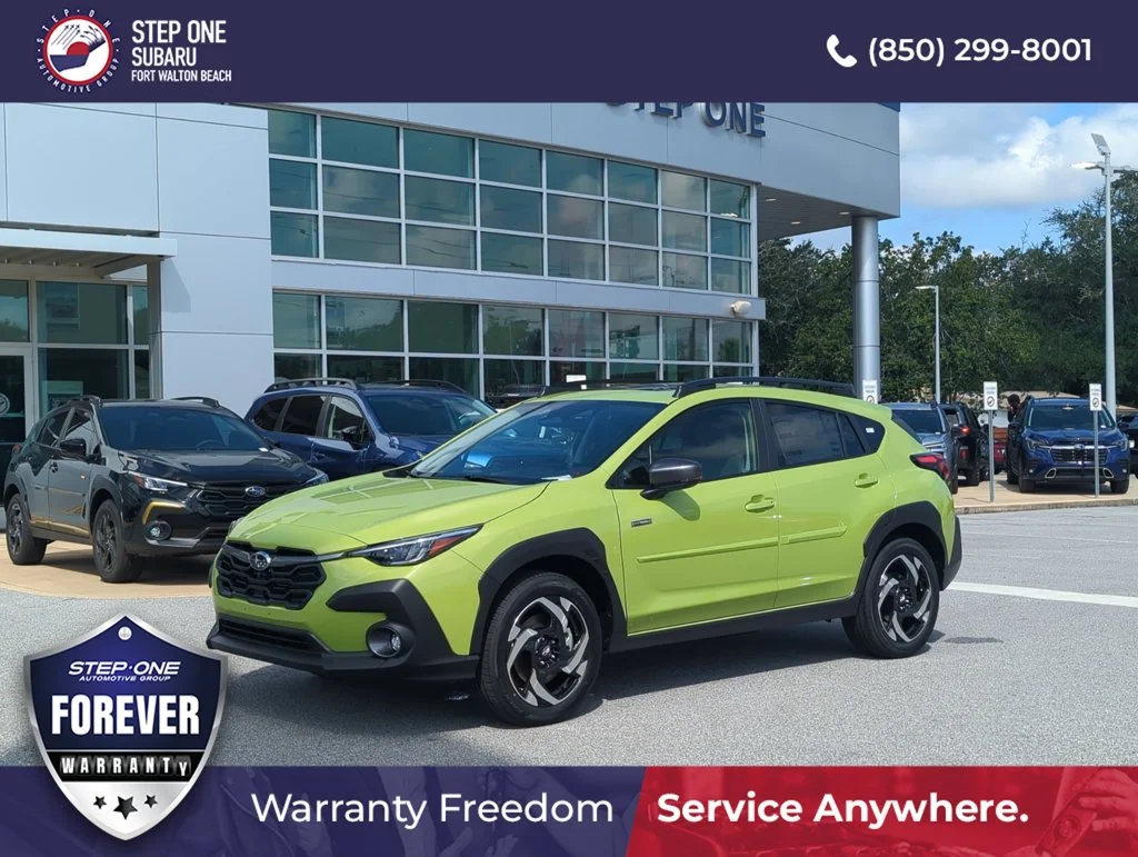 New 2026 CITRON YELLOW PEARL Subaru Limited Hybrid image 1