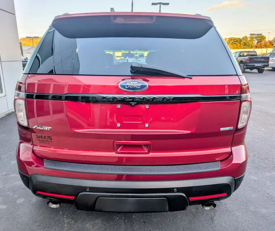 Used 2015 Ruby Red Metallic Tinted Clearcoat Ford Sport image 5
