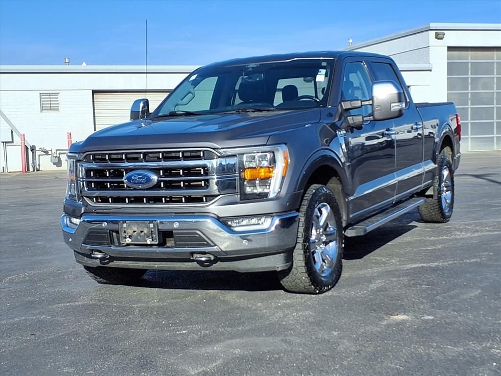 Used 2021 Ford F-150 Lariat with VIN 1FTFW1E89MFA61556 for sale in Kansas City