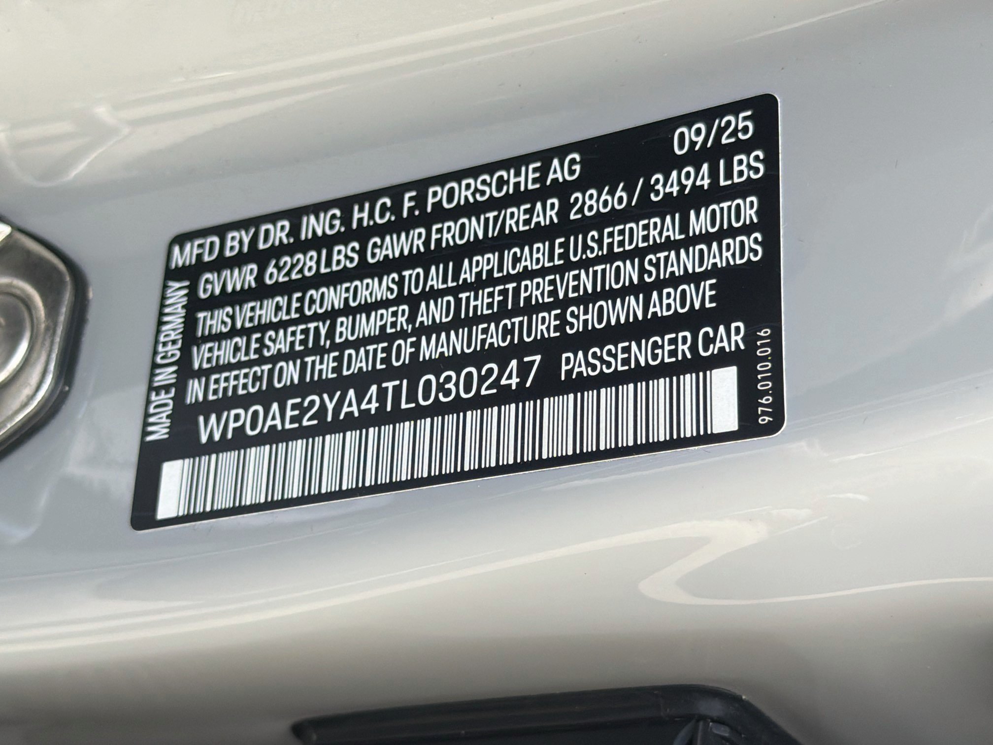Used 2026 Chalk Porsche 4 E-Hybrid image 45
