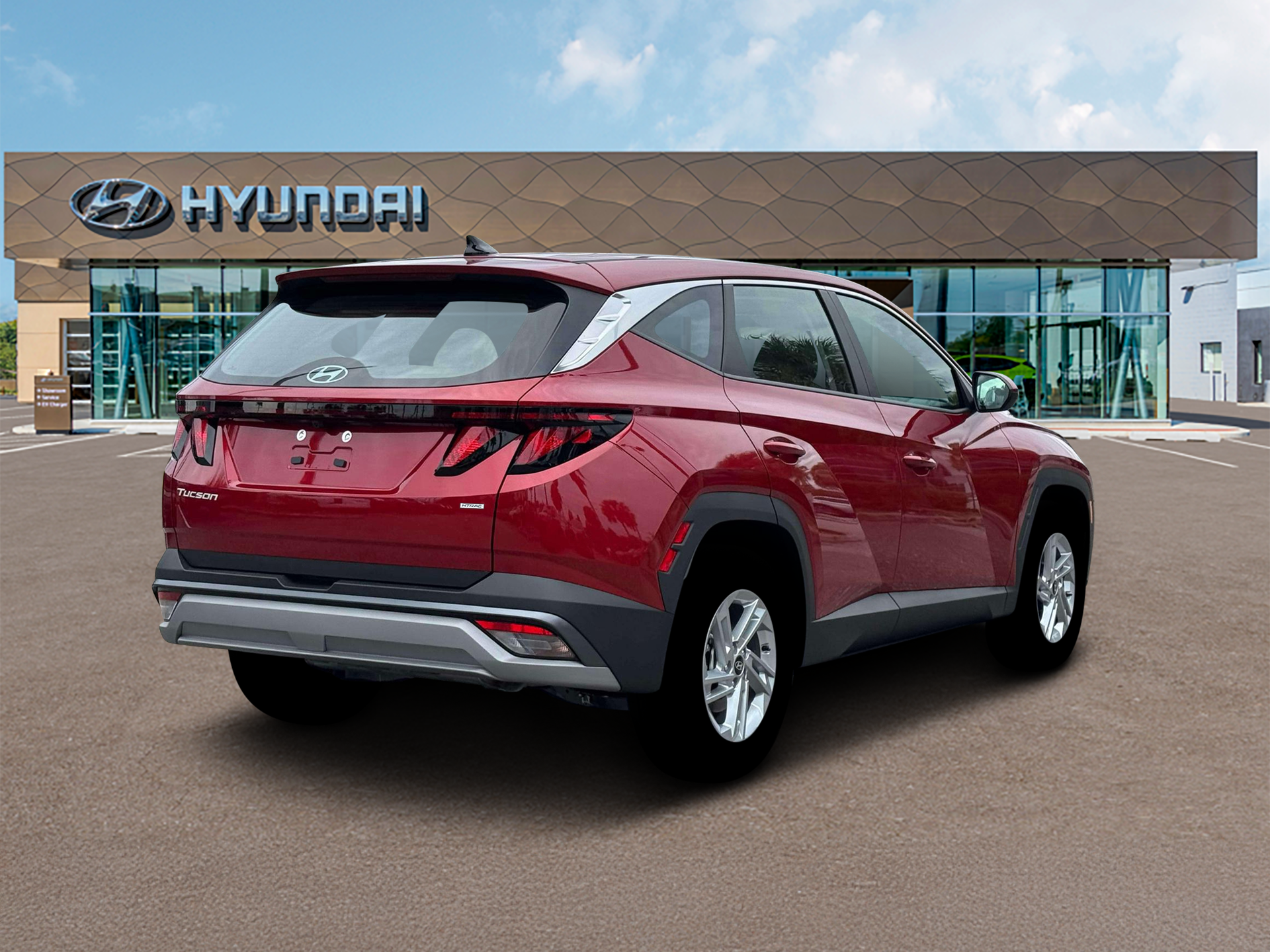 New 2026 Ultimate Red Hyundai SE AWD image 7