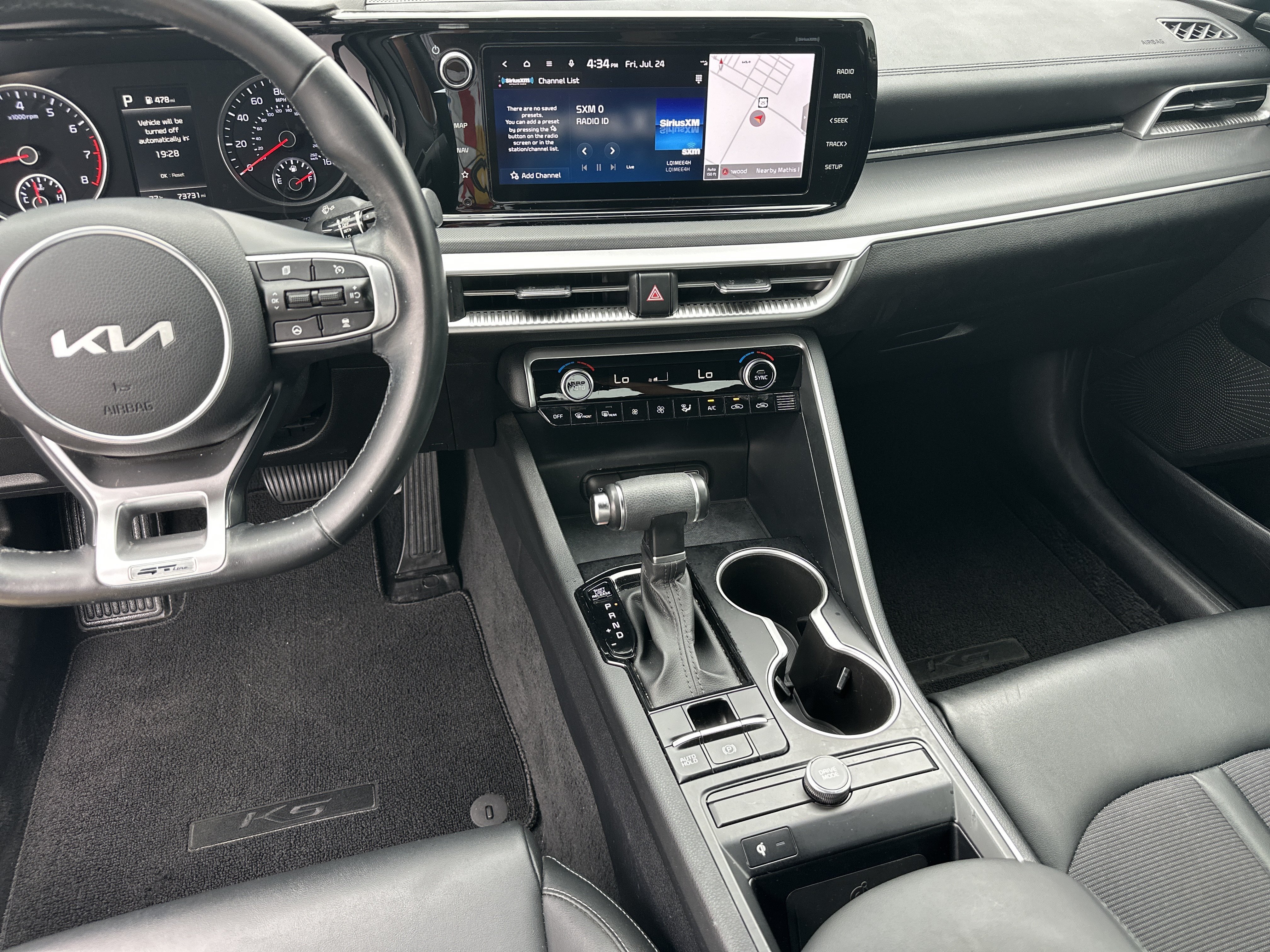 Used 2023 Ebony Black Kia GT-Line image 24