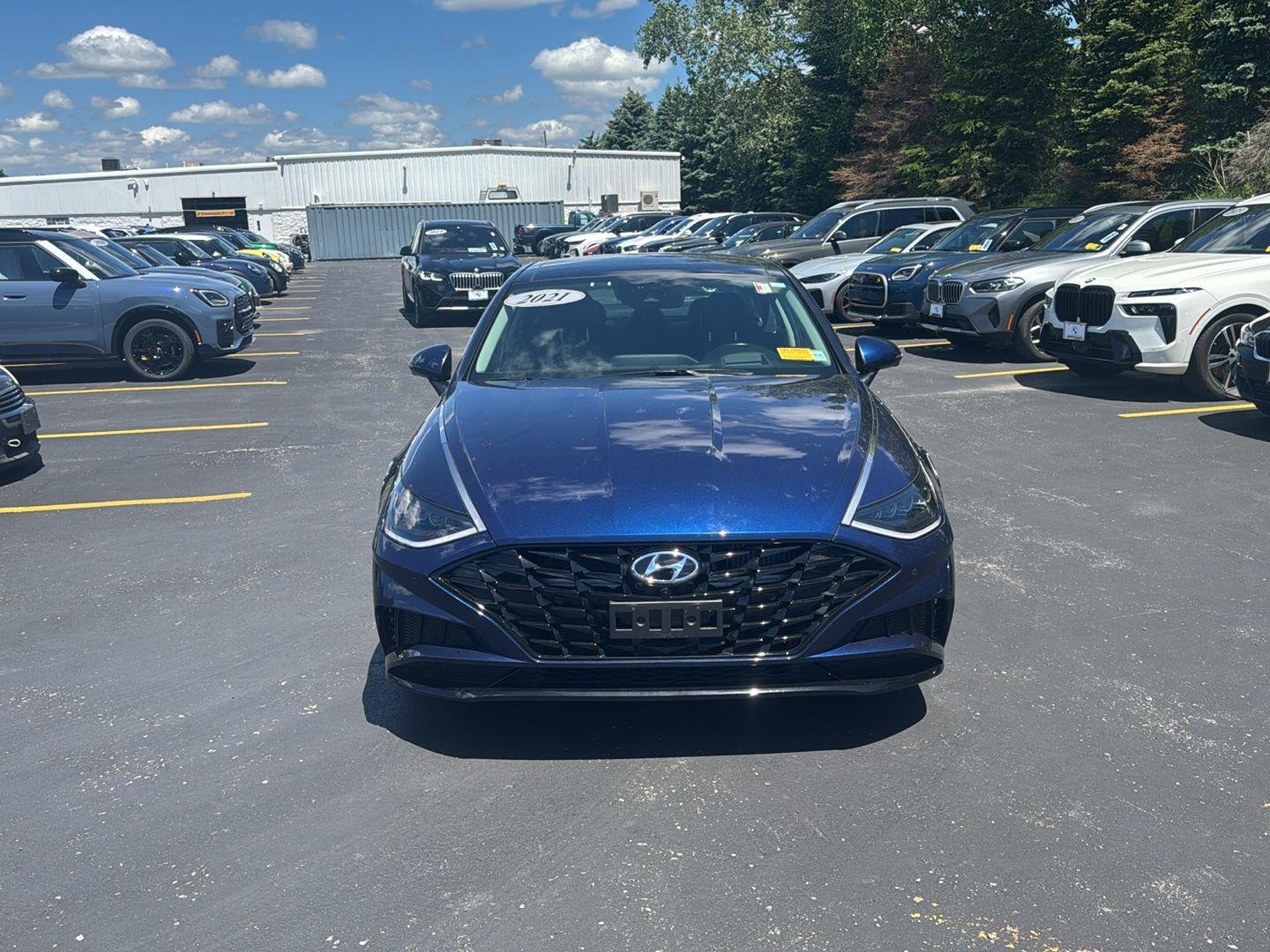 Used 2021 Stormy Sea Hyundai Limited image 8