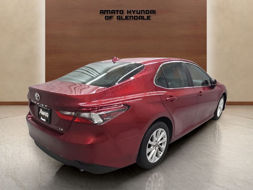Used 2022 Red Toyota LE image 5