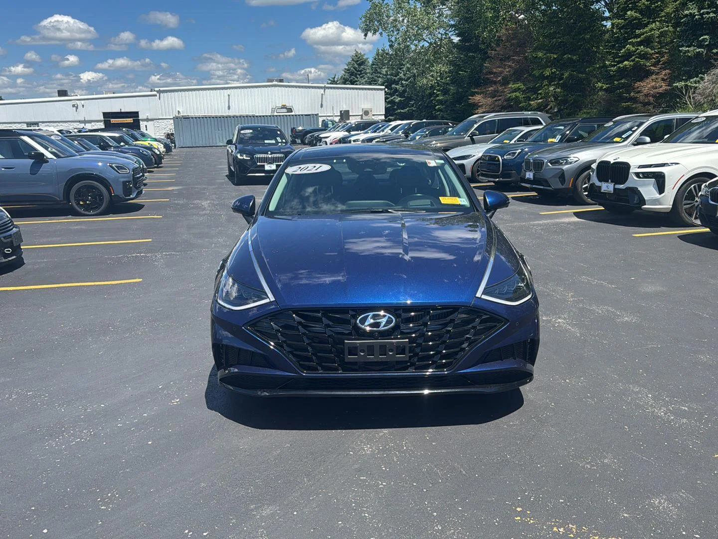 Used 2021 Stormy Sea Hyundai Limited image 8