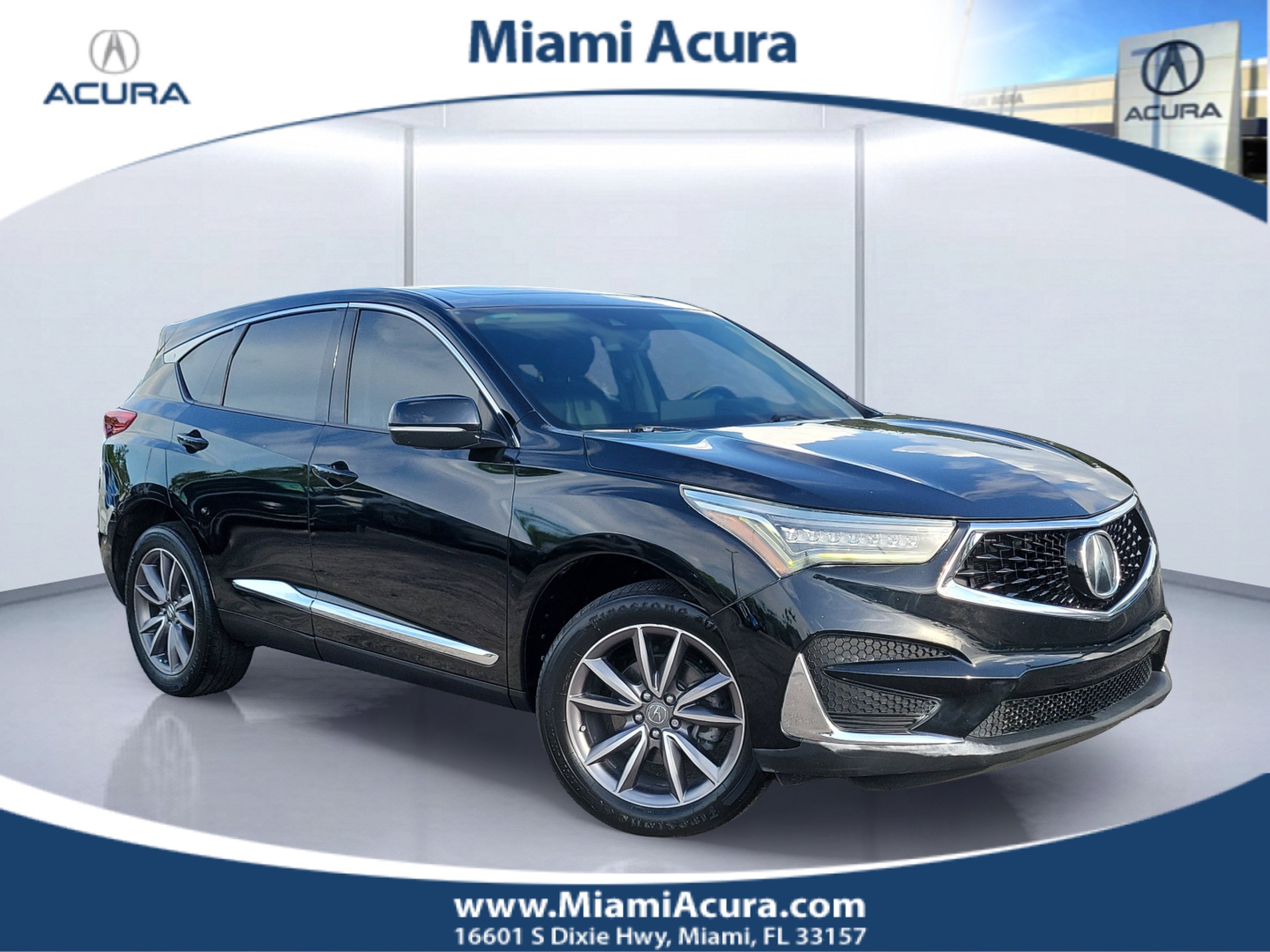 Used 2020 Black Acura Technology Package image 1