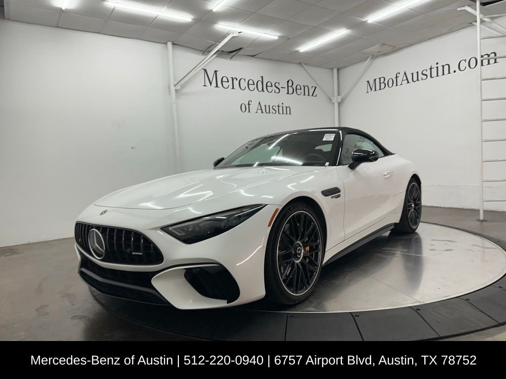 Certified Used 2022 White Mercedes-Benz SL 63 AMG® image 3