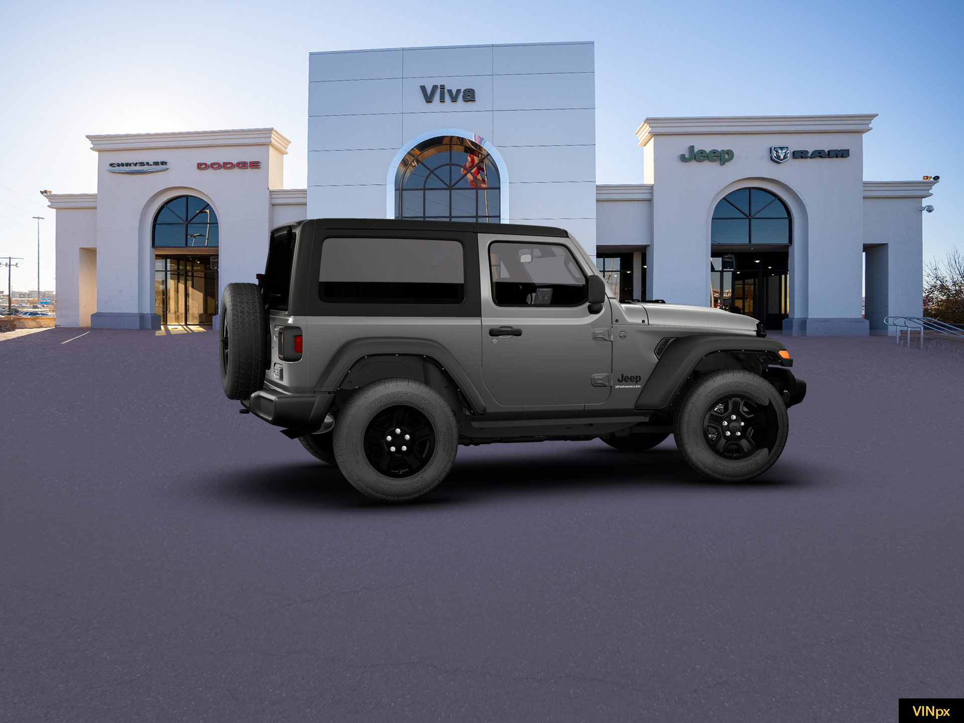 New 2026 Granite Crystal Metallic Clear-Coat Exterior Paint Jeep Sport image 15
