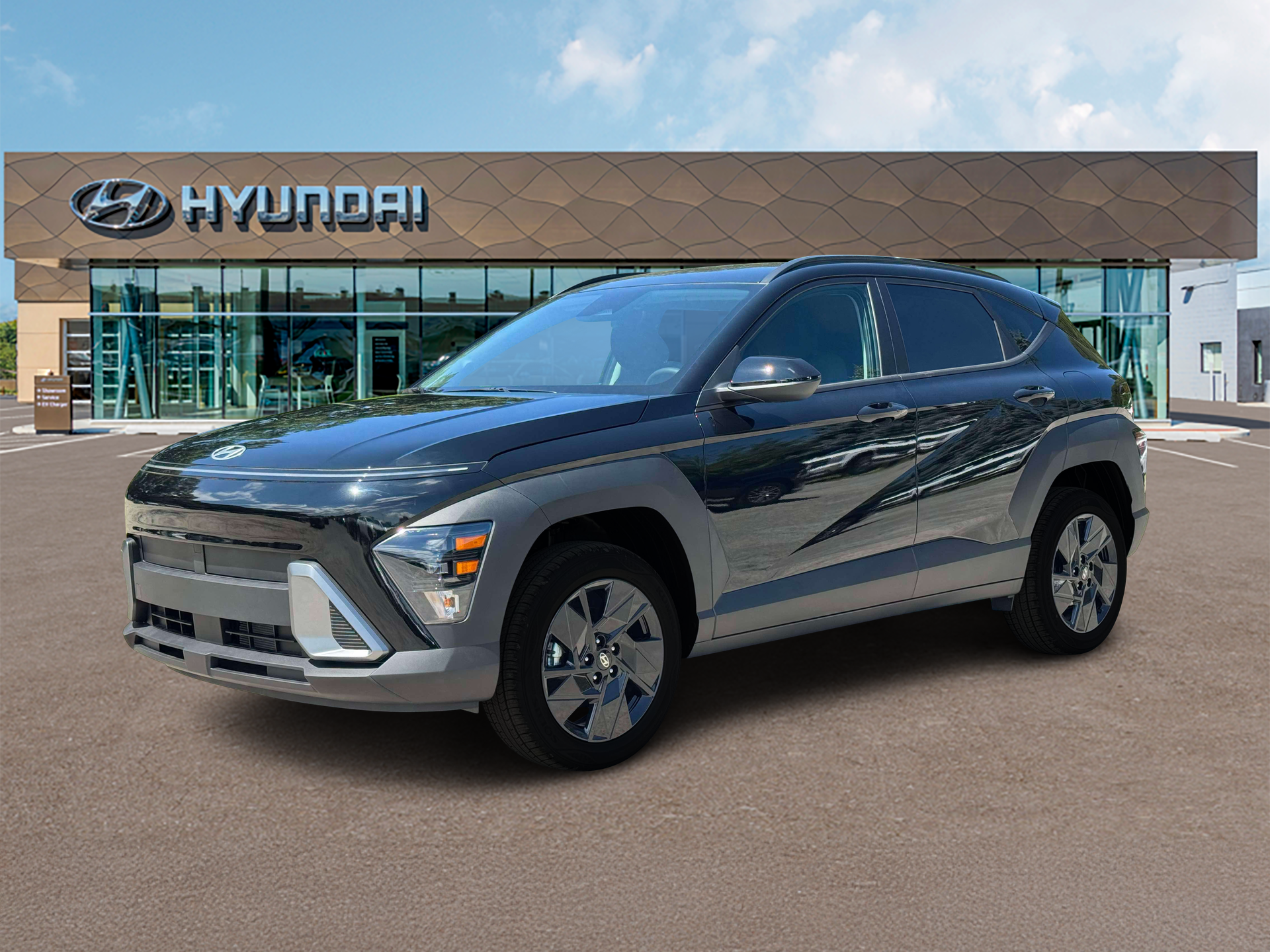 New 2027 Black Hyundai SEL Sport AWD image 2