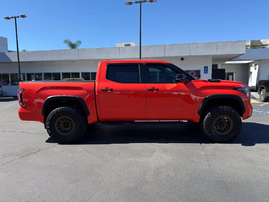Used 2022 Orange Toyota TRD Pro Hybrid image 5