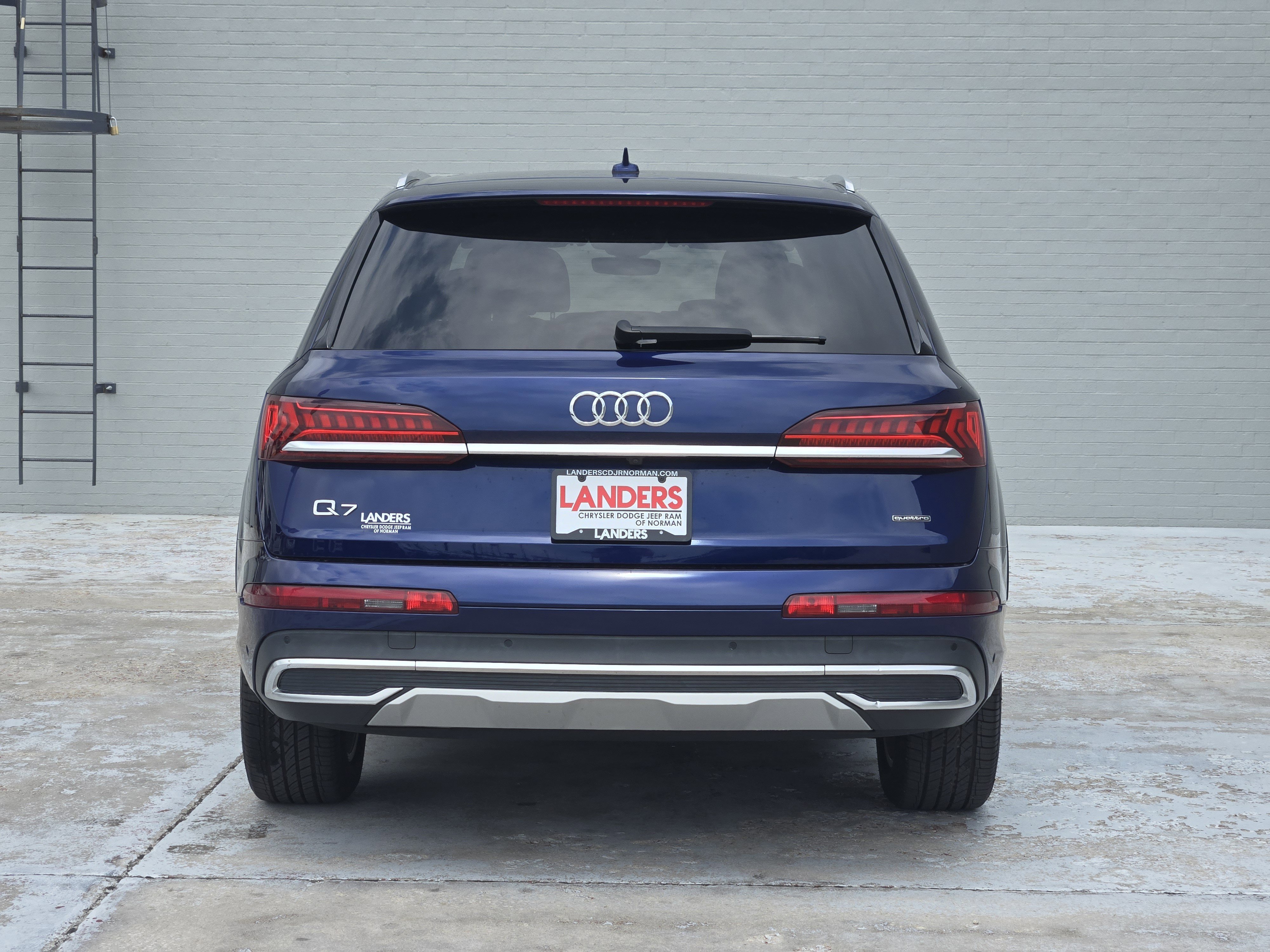 Used 2022 Blue Audi Premium Plus image 7