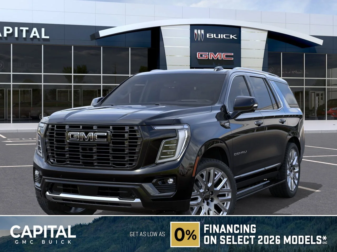 New 2026 ONYX BLACK GMC Denali Ultimate image 1