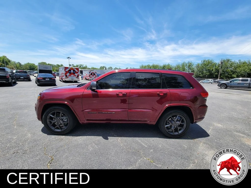 Used 2021 Red Jeep Limited image 2