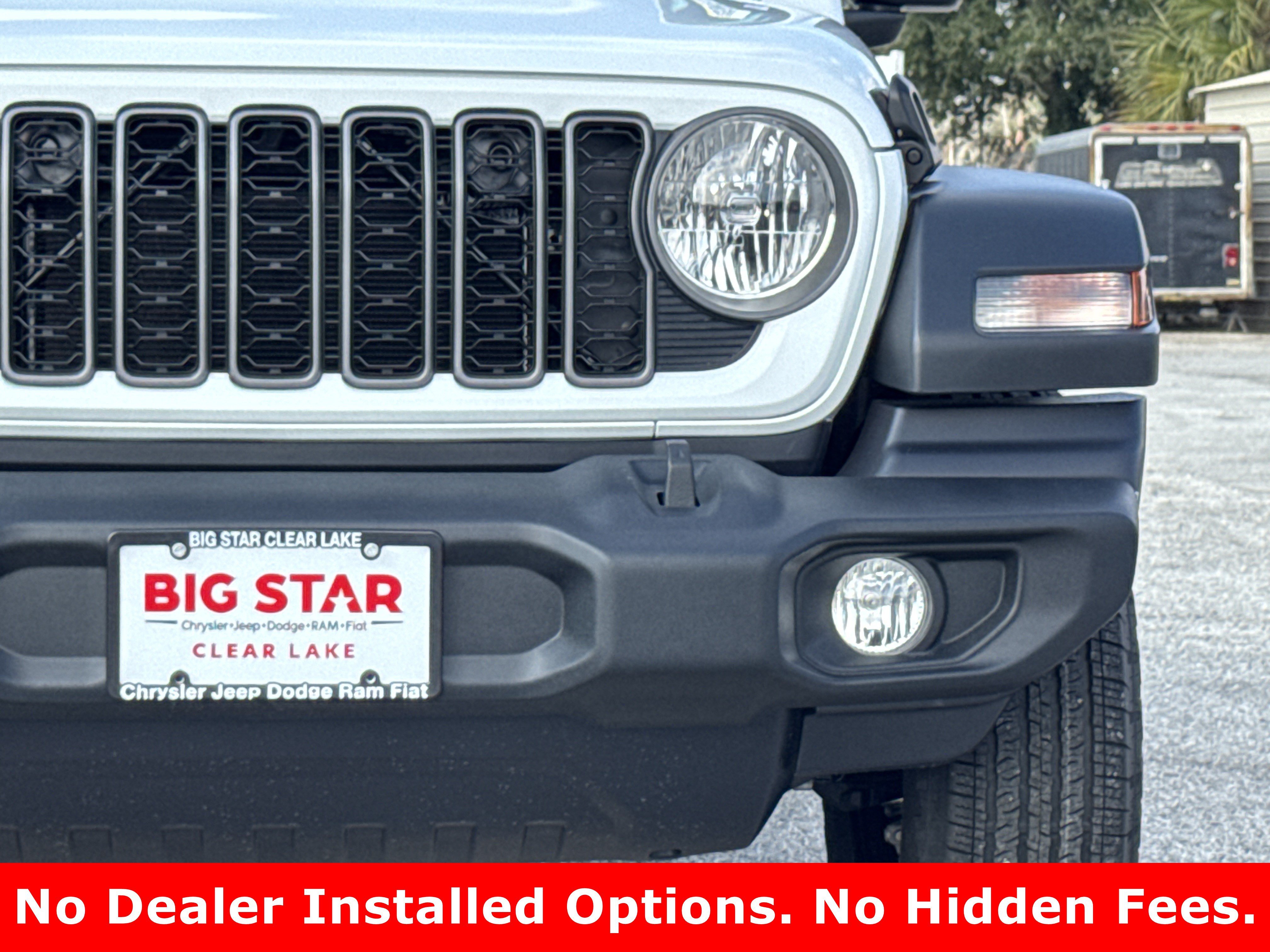 New 2026 Bright White Clearcoat Jeep Sport image 5