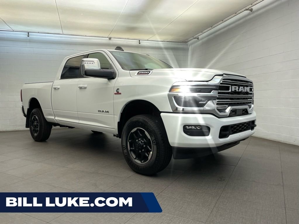 New 2026 Bright White Clear-Coat Exterior Paint RAM Laramie image 1