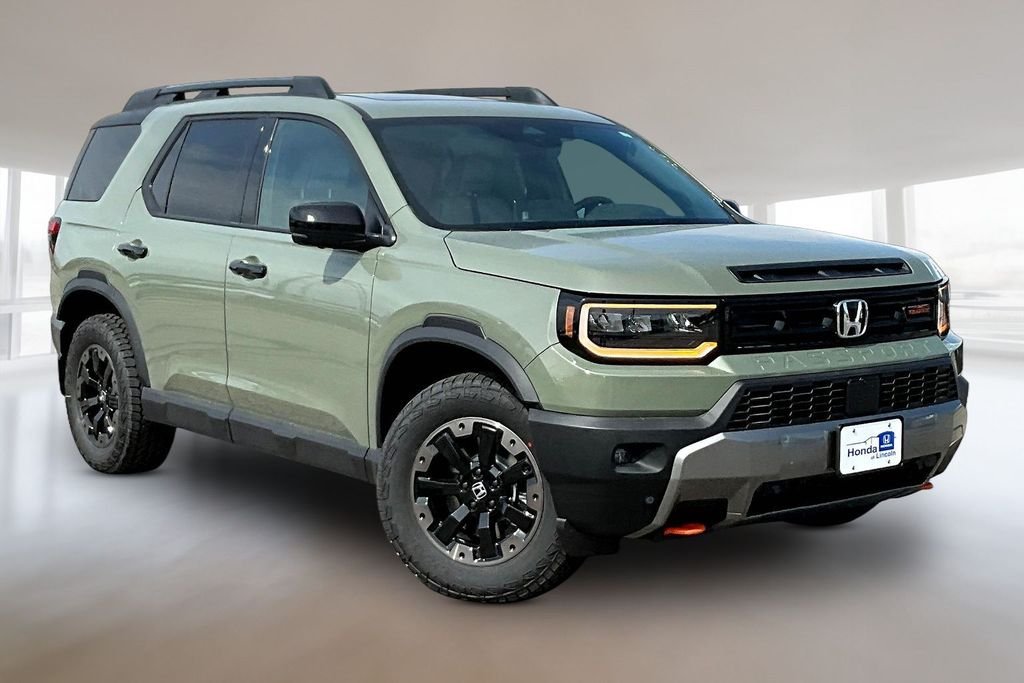 New 2026 Ash Green Metallic Honda TrailSport Elite image 2