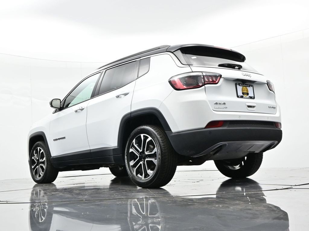 Used 2023 Bright White Clearcoat Jeep Limited image 24
