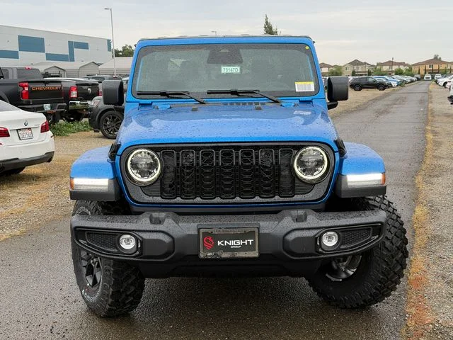 New 2026 Hydro Blue Pearl-Coat Exterior Paint Jeep Willys image 3