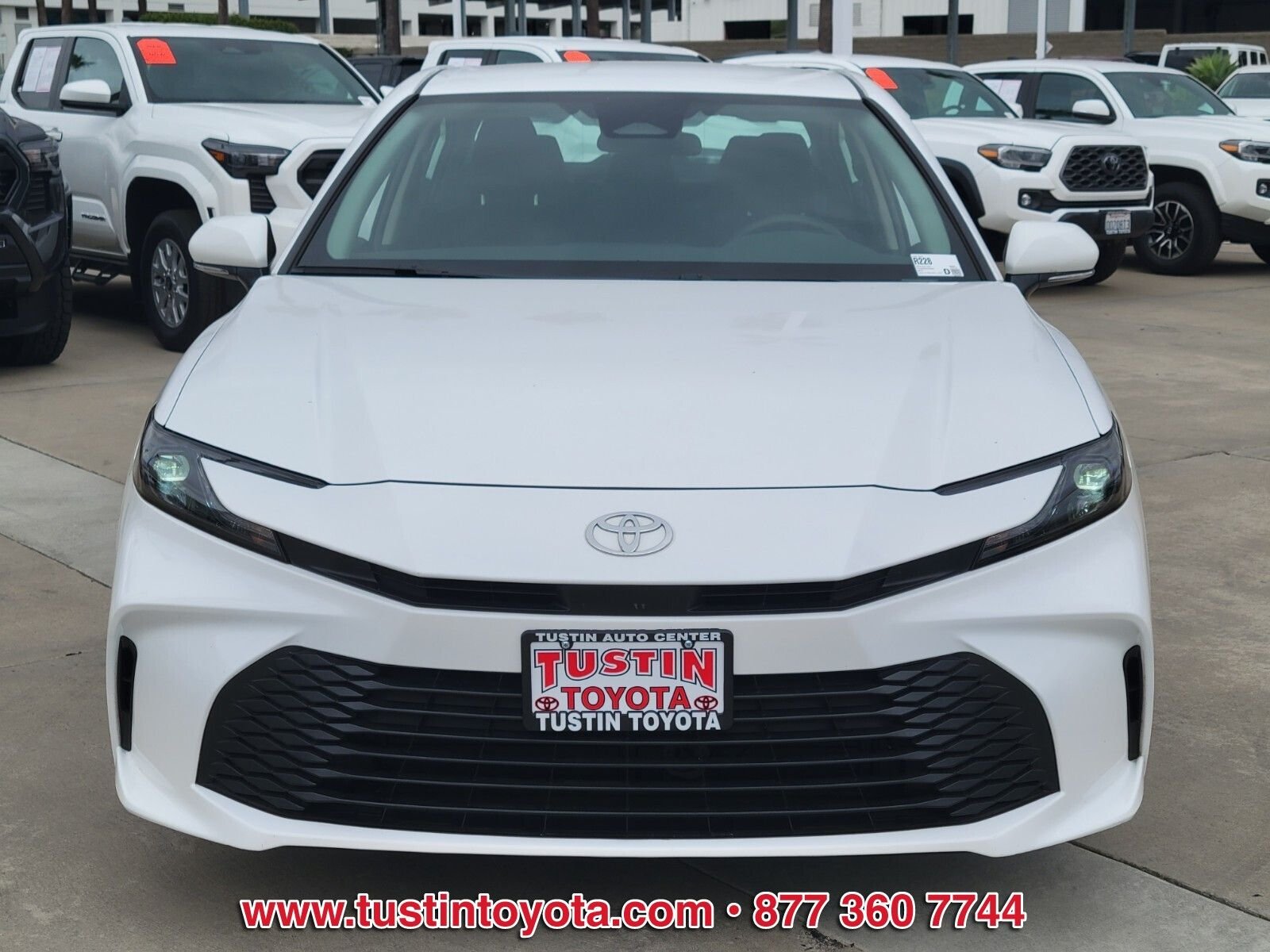 Certified Used 2025 White Toyota LE image 8