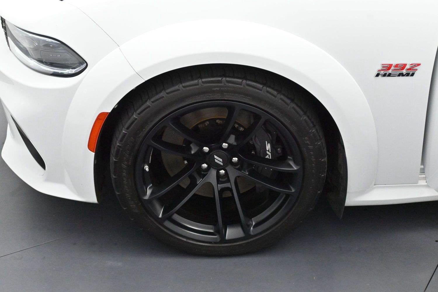 Used 2022 White Knuckle Clearcoat Dodge Scat Pack Widebody image 26