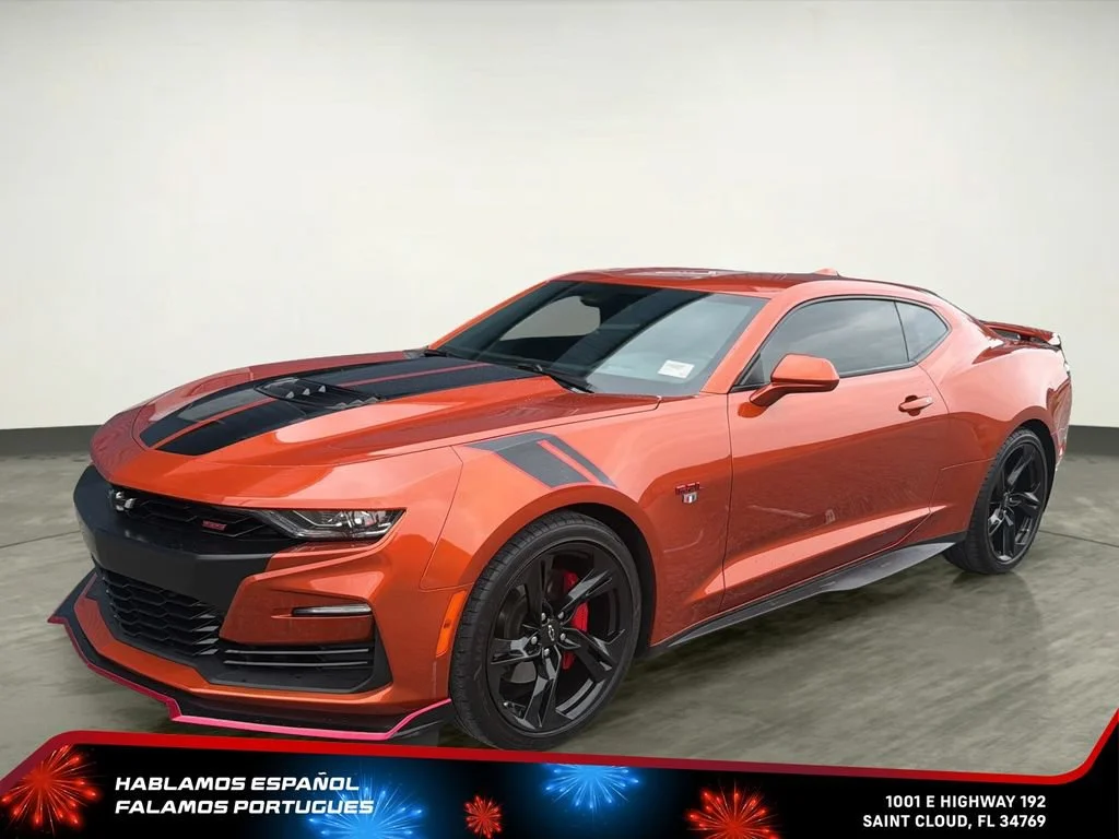 Used 2024 Vivid Orange Metallic Chevrolet 2SS image 2