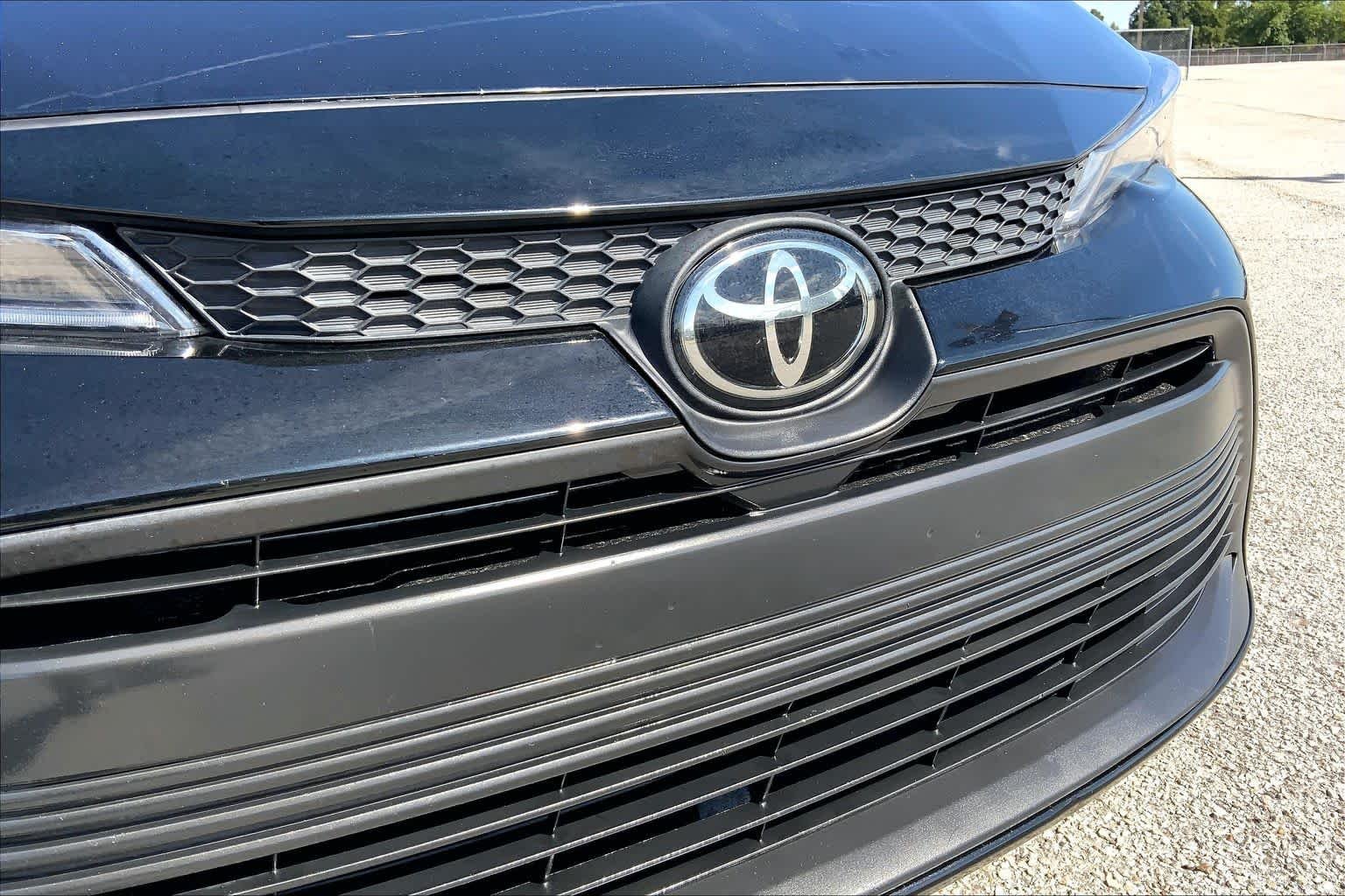 Used 2024 Midnight Black Metallic Toyota LE image 29