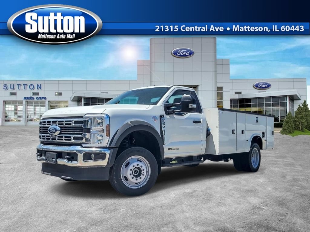 New 2026 Oxford White Ford F-550® XL image 1